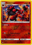 29/214 Incineroar Rare Reverse Holo Unbroken Bonds