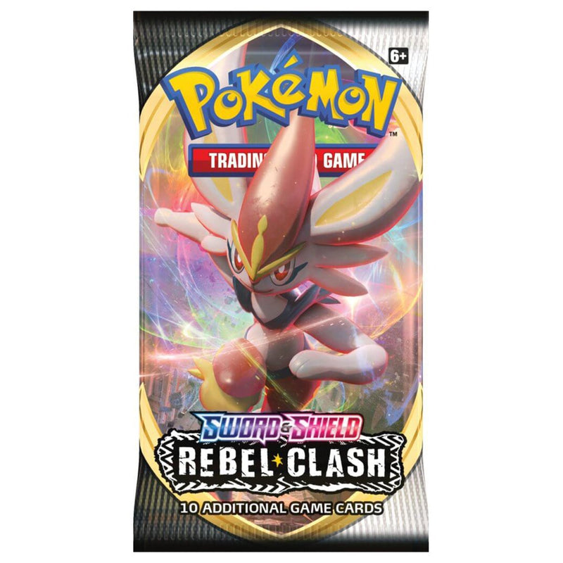 Pokemon TCG Sword And Shield Rebel Clash Booster Pack (Assorted)