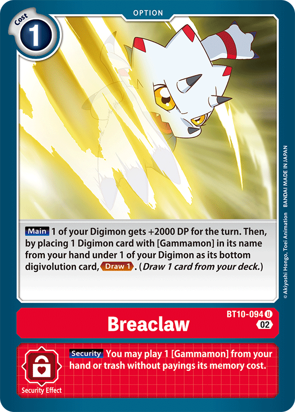 BT10-094 Breaclaw Uncommon