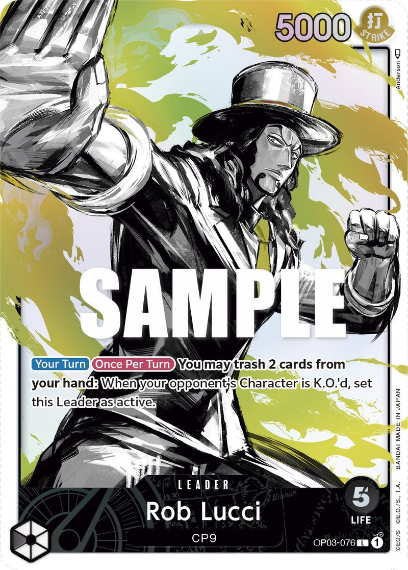 OP03-076 - Rob Lucci Alternate Art