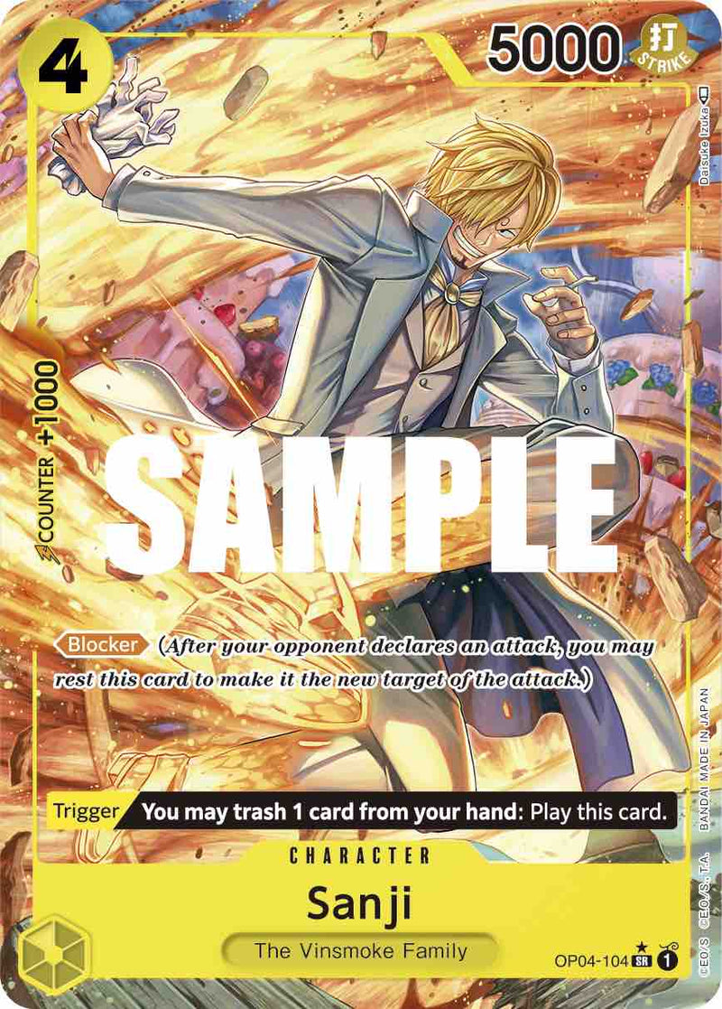 OP04-104A - Sanji Alternate Art