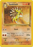 41/62 Sandslash Uncommon Fossil Set Unlimited