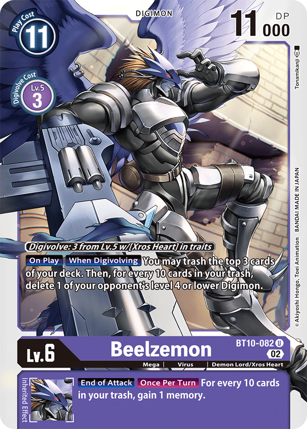 BT10-082 Beelzemon Uncommon