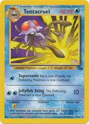 44/62 Tentacruel Uncommon Fossil Set Unlimited