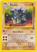 45/64 Rhydon Uncommon Jungle Set Unlimited
