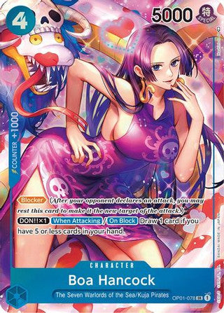 OP01-078 Boa Hancock Super Rare Alternate Art