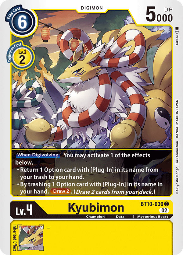 BT10-036 Kyubimon Common