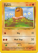 47/102 Diglett Common Base Set Unlimited