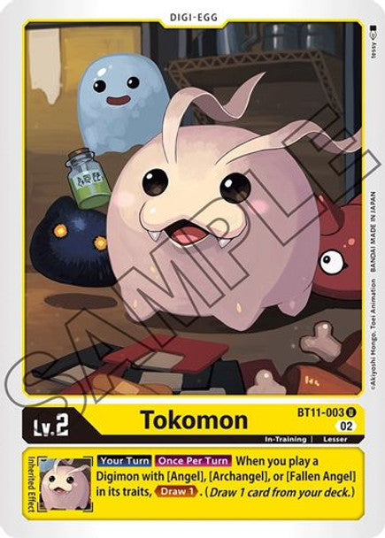 BT11-003 Tokomon Uncommon Holo Foil