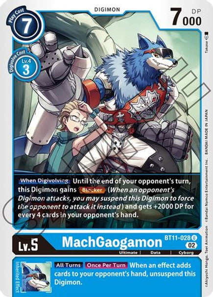 BT11-028 MachGaogamon Uncommon