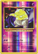 49/108 Drowzee Common Reverse Holo XY Evolutions