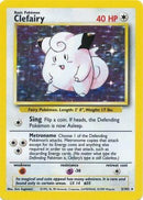 5/102 Clefairy Holo Rare Base Set Unlimited