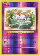 53/108 Mew Rare Reverse Holo XY Evolutions