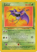57/62 Zubat Common Fossil Set Unlimited
