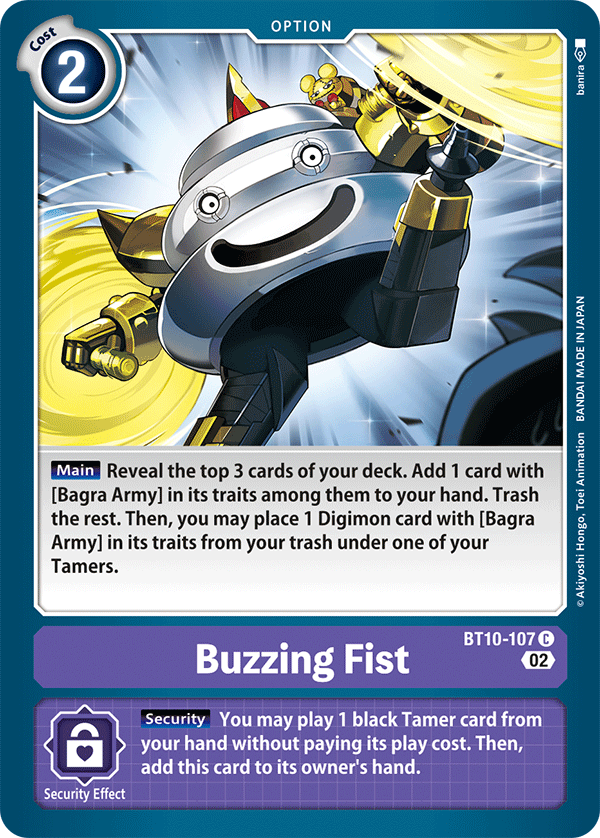 BT10-107 Buzzing Fist Common