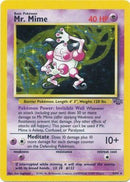 6/64 Mr. Mime Holo Rare Jungle Set Unlimited