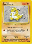 62/102 Sandshrew Common Base Set Unlimited