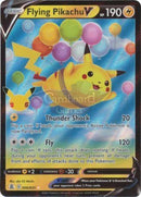6/25 Flying Pikachu V Ultra Rare Celebrations Single Card