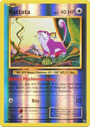 66/108 Rattata Common Reverse Holo XY Evolutions