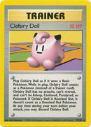 70/102 Clefairy Doll Trainer Rare Base Set Unlimited