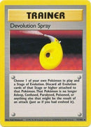 72/102 Devolution Spray Trainer Rare Base Set Unlimited