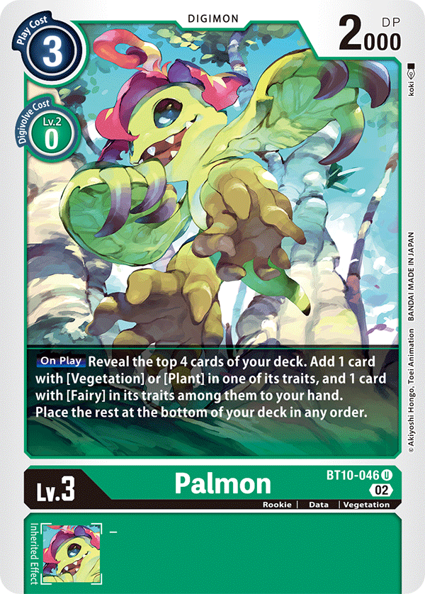 BT10-046 Palmon Uncommon