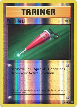 78/108 Full Heal Uncommon Trainer XY Evolutions