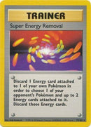 79/102 Super Energy Removal Trainer Rare Base Set Unlimited