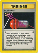 84/102 PlusPower Trainer Uncommon Base Set Unlimited