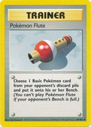 86/102 Pokémon Flute Trainer Uncommon Base Set Unlimited