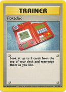 87/102 Pokédex Trainer Uncommon Base Set Unlimited
