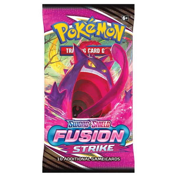 Pokemon TCG Sword and Shield Fusion Strike Booster Pack (Assorted)