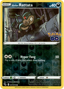 041/078 Alolan Rattata Common Reverse Holo Pokemon GO