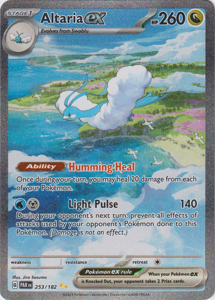 253/182 Altaria EX Special Illustration Rare Paradox Rift