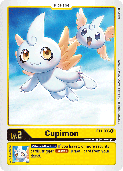 BT1-006 Cupimon Rare RB01 Reprint