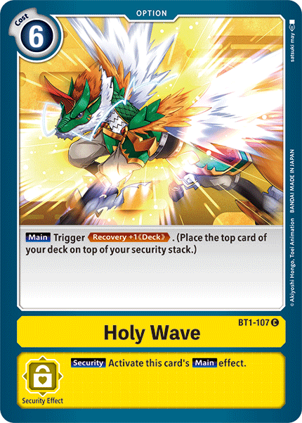 BT1-107 Holy Wave Common