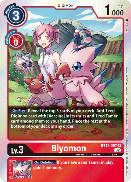 BT11-007 Biyomon Rare