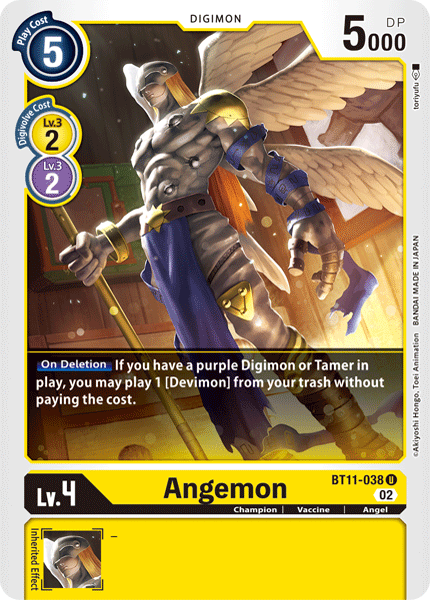 BT11-038 Angemon Uncommon