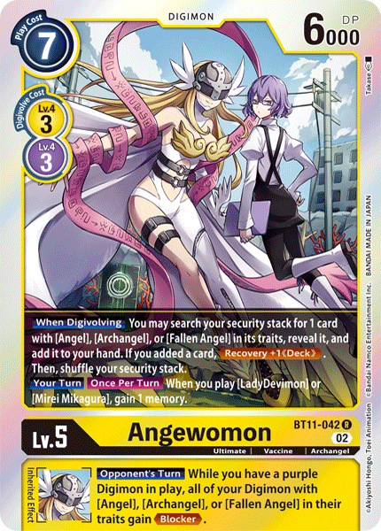 BT11-042 Angewomon Rare