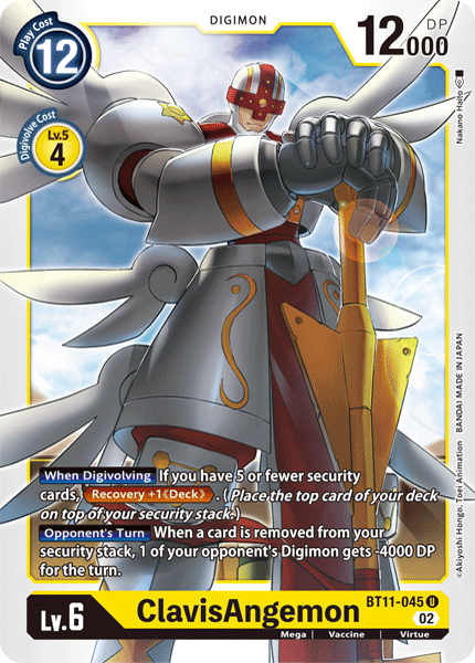 BT11-045 ClavisAngemon Uncommon