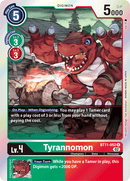 BT11-052 Tyrannomon Rare