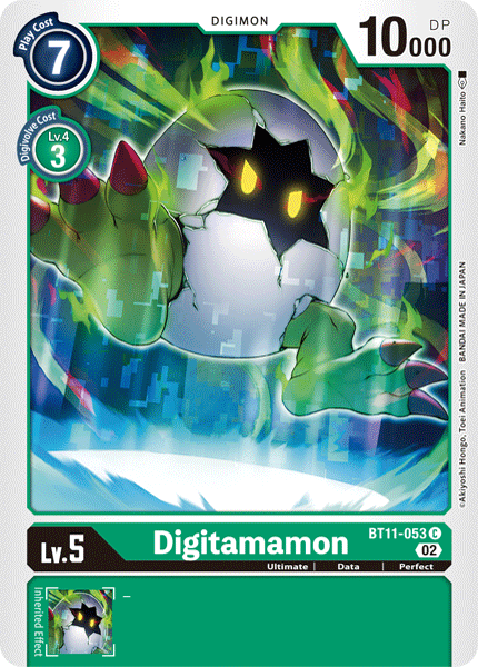 BT11-053 Digitamamon Common Holo Foil