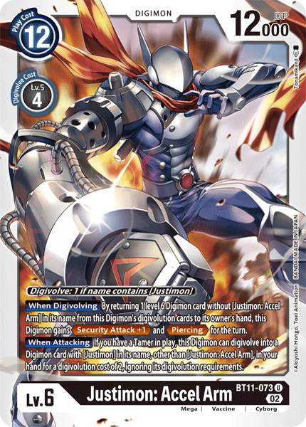 BT11-073 Justimon: Accel Arm Uncommon