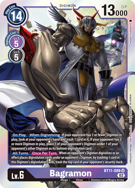 BT11-088 Bagramon Super Rare