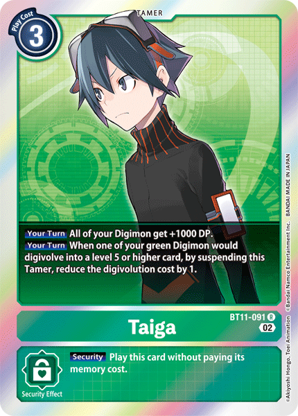 BT11-091 Taiga Rare