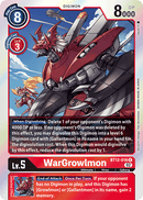 BT12-016 WarGrowlmon Rare