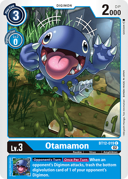 BT12-019 Otamamon Common