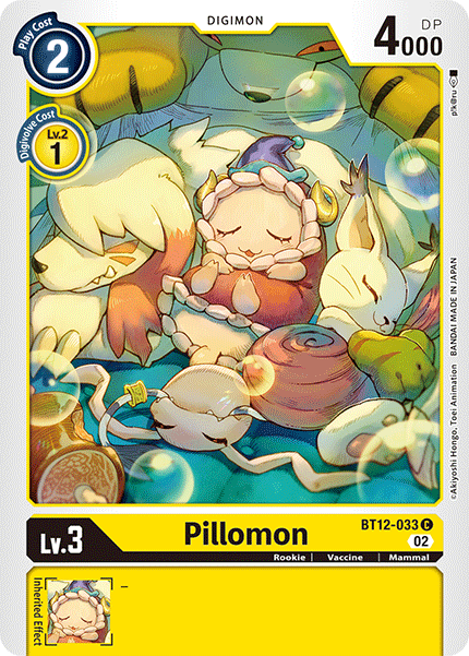 BT12-033 Pillomon Common