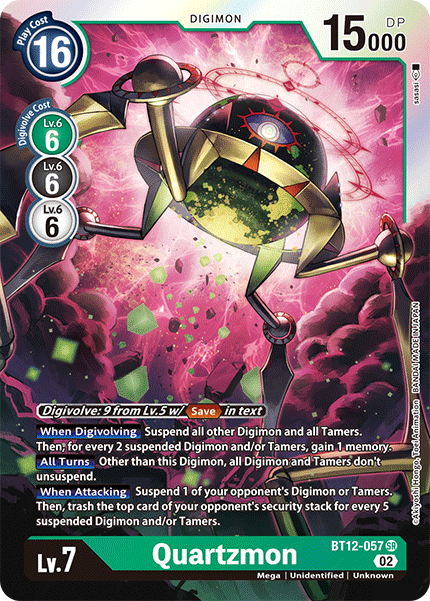 BT12-057 Quartzmon Super Rare