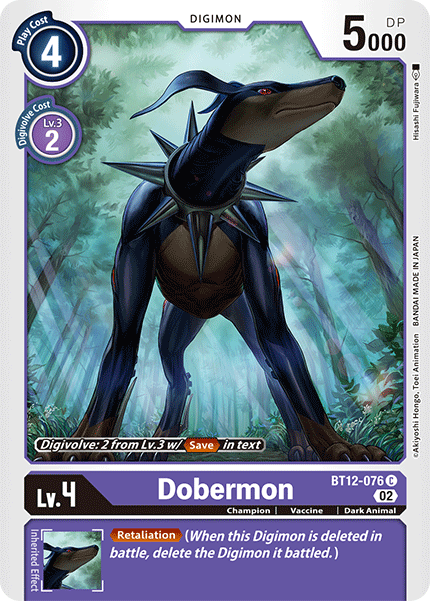 BT12-076 Dobermon Common